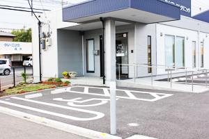 院内は全てバリアフリーです